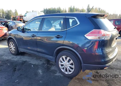 2016 Nissan Rogue S из США, поврежденный, VIN KNMAT2MT2GP598475